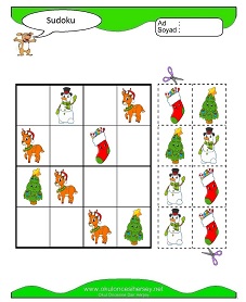 Sudoku Çocuk Bulmacaları